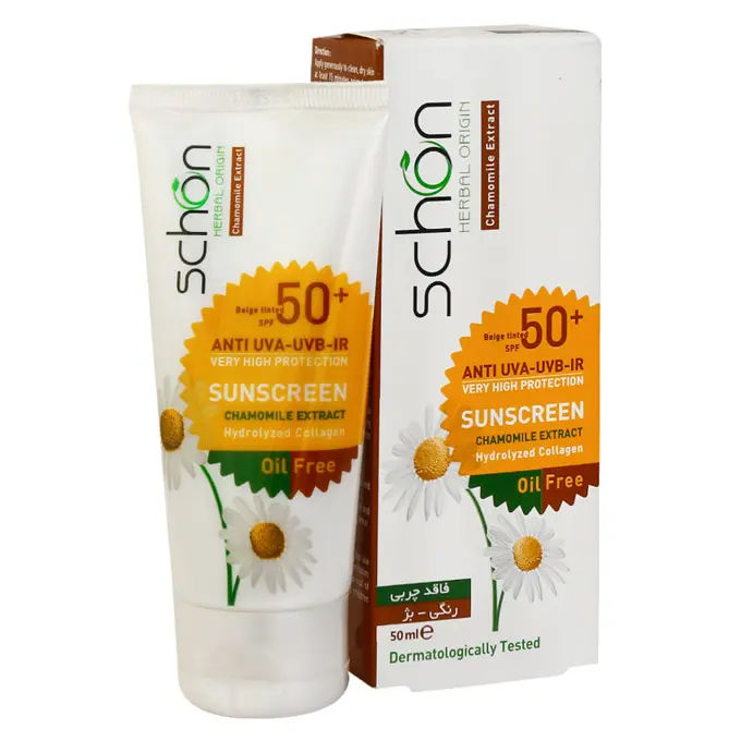 ضدآفتاب شون SPF50 فاقد چربي ( طبيعي ) .jpg