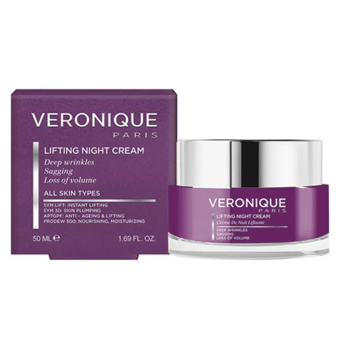 تصویر از کرم لیفتینگ شب صورت انواع پوست بزرگسالان ورونیک 50 ml آریا زیبا سلامت