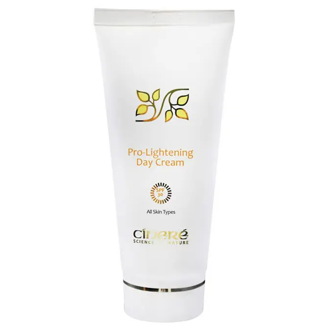 تصویر از کرم روشن کننده روز انواع پوست SPF30 سینره 65 ml لابراتوارهای داروهای گیاهی طبیعت زنده