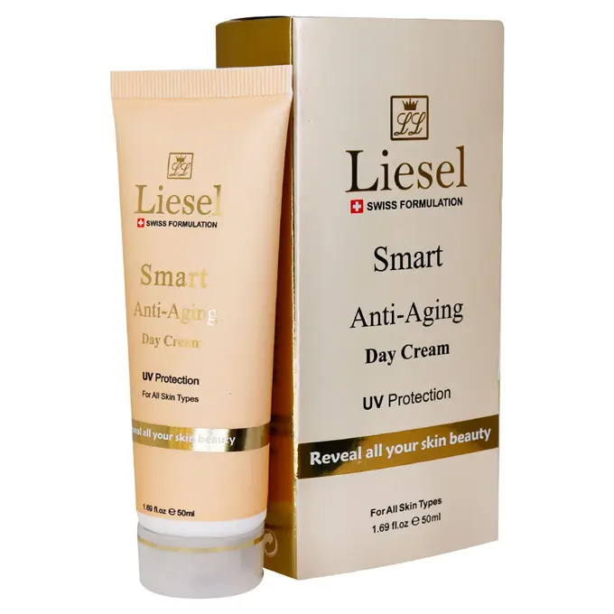 تصویر از کرم ترمیم کننده و ضد چروک روز صورت انواع پوست بزرگسالان اسمارت لایسل 50 ml طناز گستر آسیا