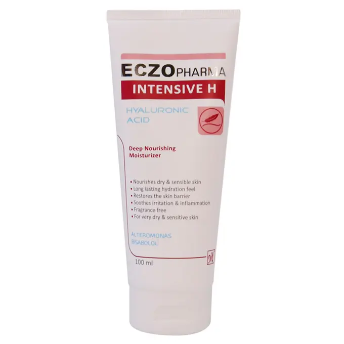 تصویر از کرم مرطوب کننده صورت پوست خشک و حساس بزرگسالان اینتنسیو اچ اگزو فارما مای فارما 100 ml دارویی آرایشی بهداشتی آریان کیمیا تک