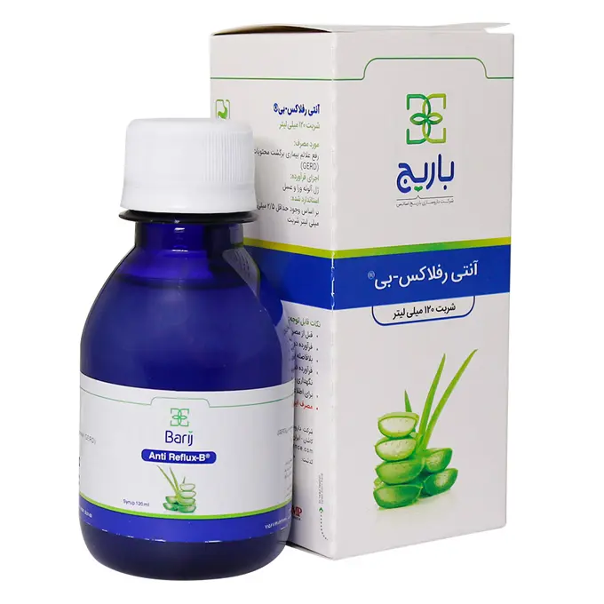 تصویر از شربت آنتی رفلاکس بی باریج اسانس 120 ml باریج اسانس