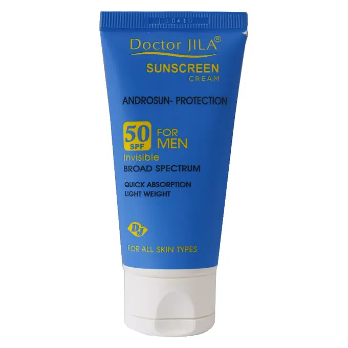 تصویر از کرم ضد آفتاب SPF50 آقایان آندروسان پروتکشن دکتر ژیلا 50 g آوند فر