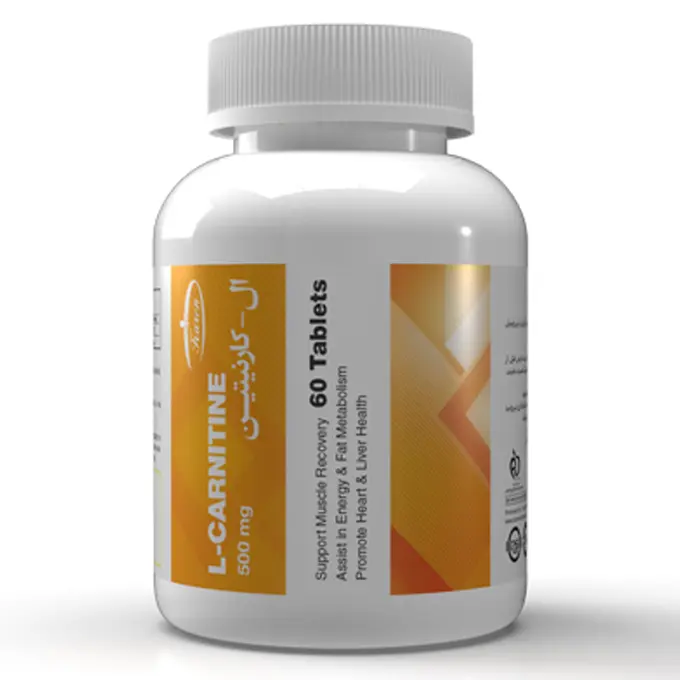 تصویر از قرص خوراکی ال کارنیتین کارن 500 mg 60 عددی داروسازی و مکملهای غذایی حیاتی کارن