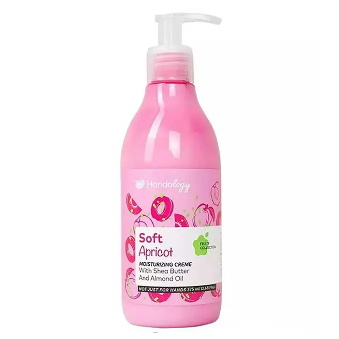 تصویر از کرم مرطوب کننده صورت و بدن انواع پوست بزرگسالان سافت اپریکات هندولوژی 375 ml شکوفا منش