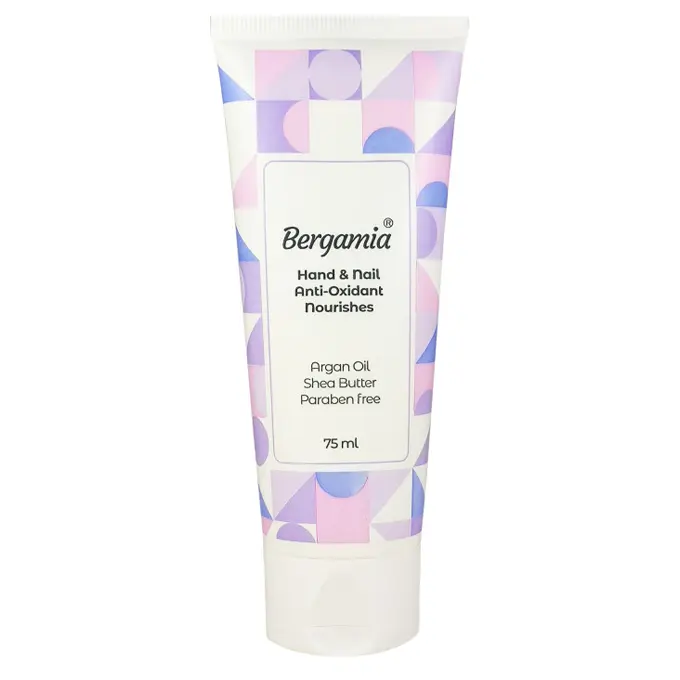 تصویر از کرم مرطوب کننده دست و ناخن انواع پوست بزرگسالان آرگان برگامیا 75 ml سایا طب مانا