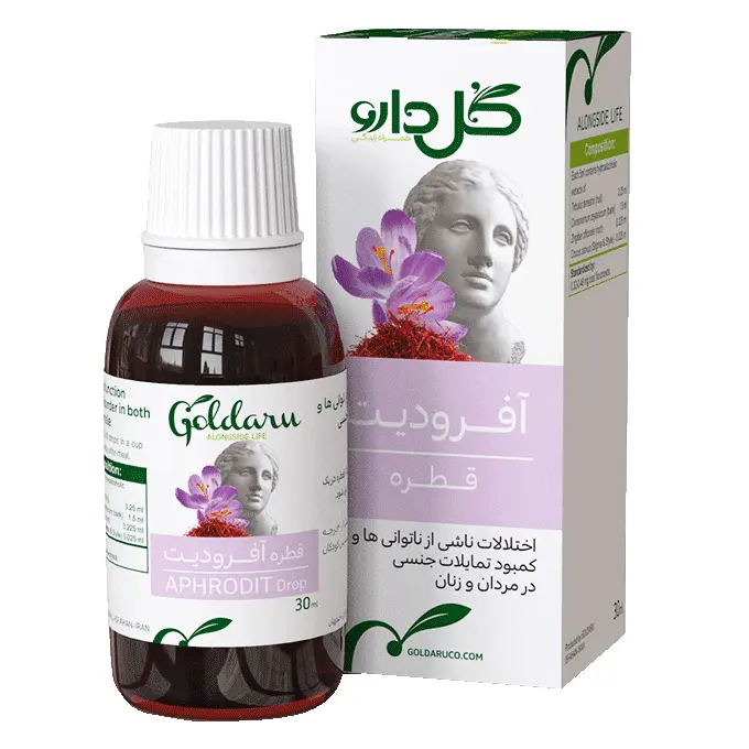 تصویر از قطره آفرودیت گل دارو 30 ml گل دارو