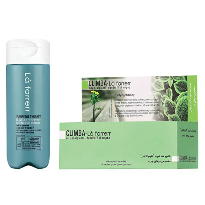 شامپو ضد شوره كليمبا مخصوص موهاي چرب و كدر لافارر.jpg
