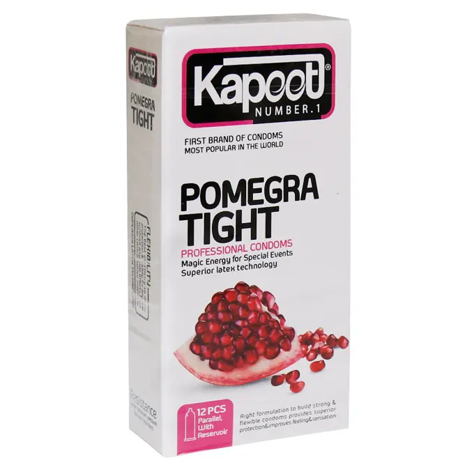 كاندوم كاپوت مدل Pomegra Tight تعداد ?? عدد .jpg