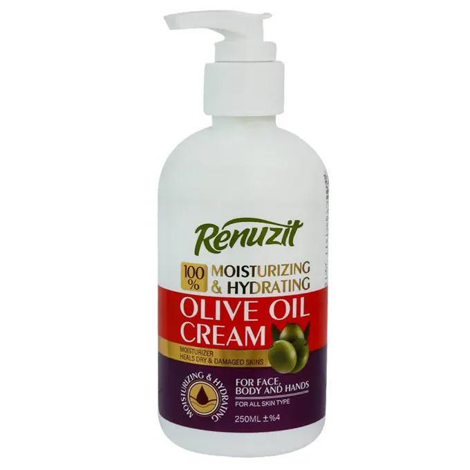 تصویر از کرم آبرسان و مرطوب کننده صورت و بدن انواع پوست بزرگسالان زیتون رینوزیت 250 ml رایا پخش متحد