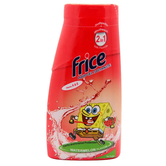 تصویر از خمیر دندان ژلی مایع کودکان طعم هندوانه فریس 100 g لابراتوار دکتر اخوی