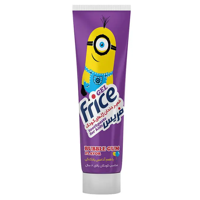 تصویر از خمیر دندان ژلی کودکان آدامس بادکنکی فریس 70 g لابراتوار دکتر اخوی