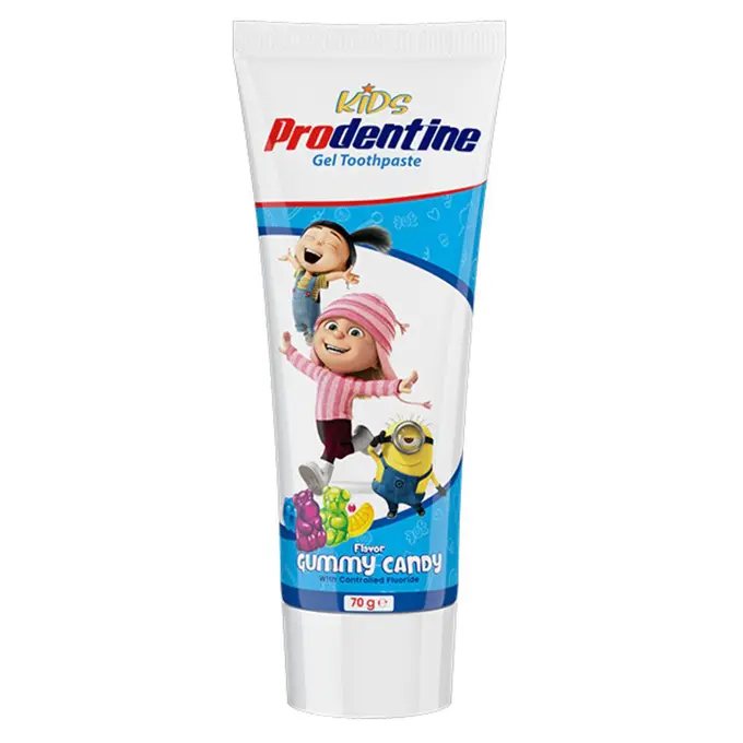 تصویر از خمیر دندان ژلی کودکان طعم پاستیل پرودنتین 70 g پارس حیان