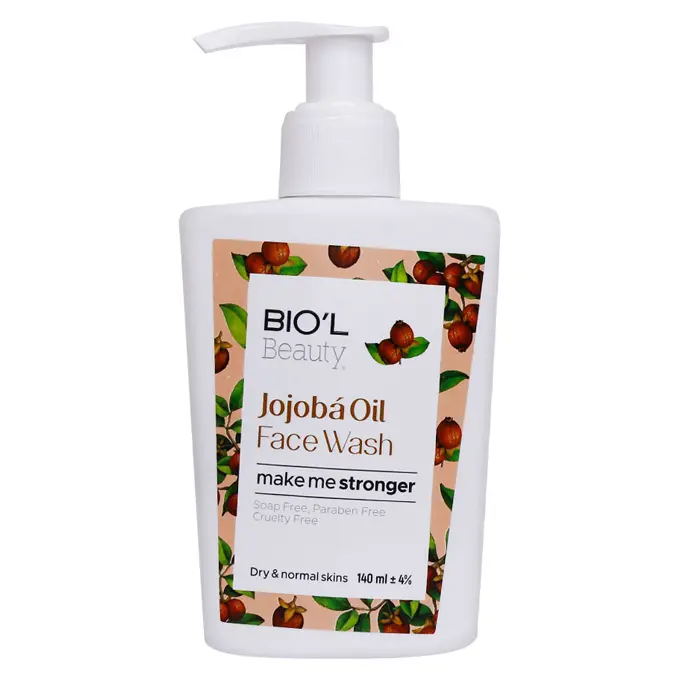 كرم ژل شستشوي صورت بيول مدل Jojoba Oil مناسب پوست‌ خشك و نرمال ???.jpg