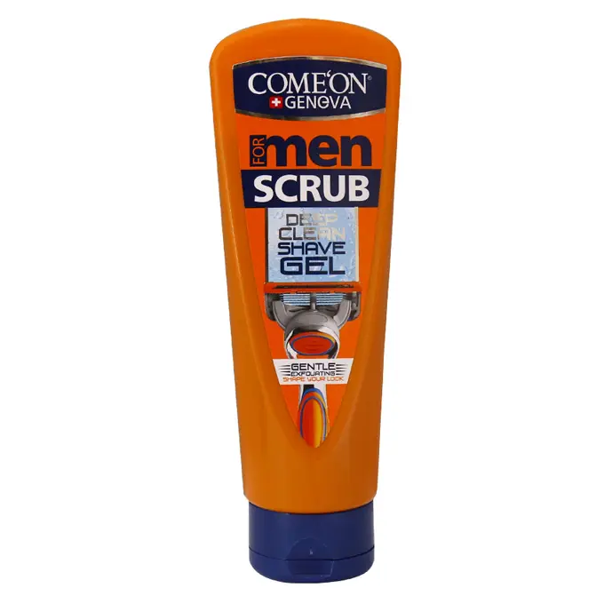 ژل اصلاح ريش و لايه بردار مردانه كامان مناسب پوست خشك تا نرمال ???.jpg