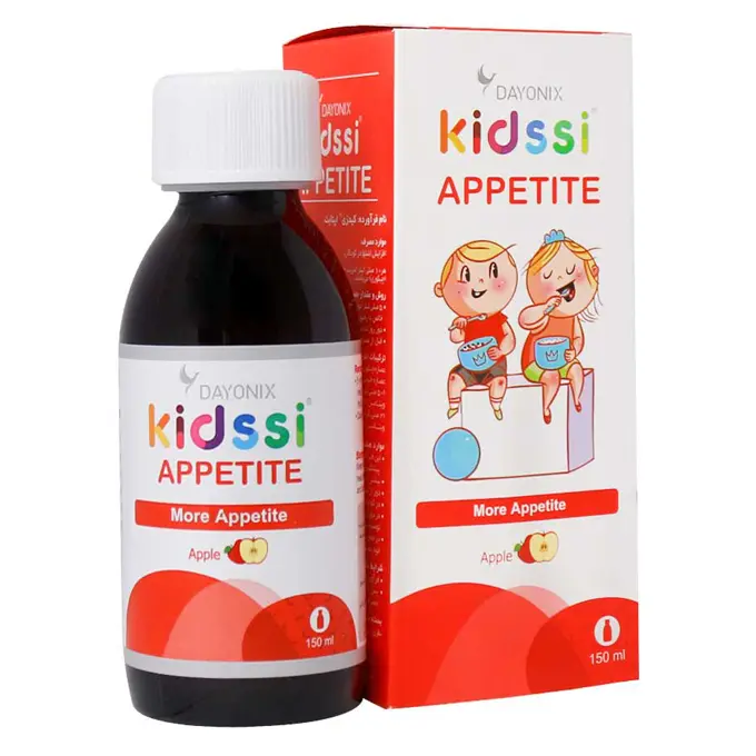 تصویر از شربت کیدزی اپتایت دایونیکس فارما 150 ml طعم سیب امید دارو سلامت
