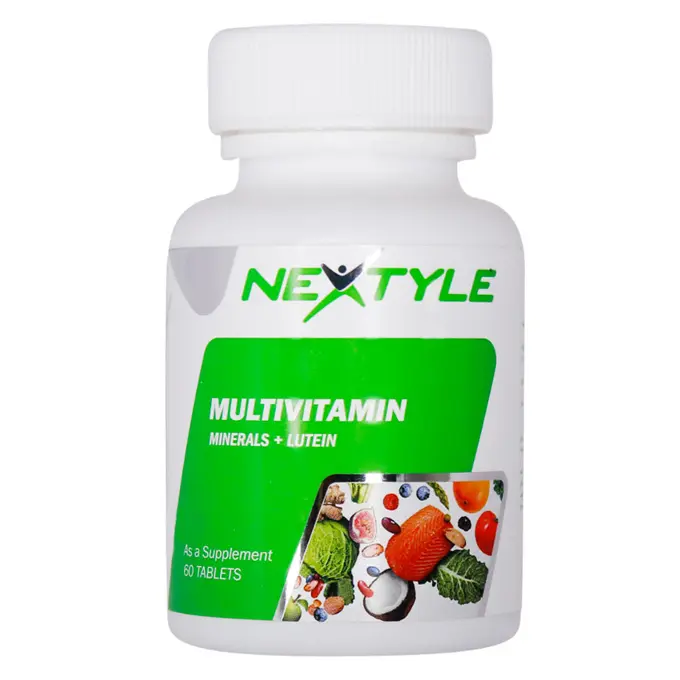 تصویر از قرص خوراکی مولتی ویتامین مینرال پلاس لوتئین نکستایل 60 عددی دارویی نکسوس