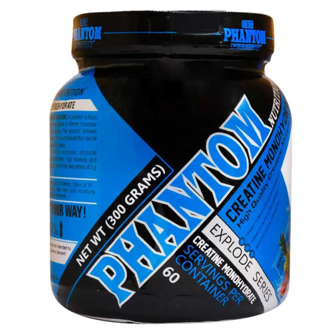 تصویر از پودر کراتین مونوهیدرات اکسپلود فانتوم نوتریشن طعم چند میوه 300 g پارس نام آوران سلامت