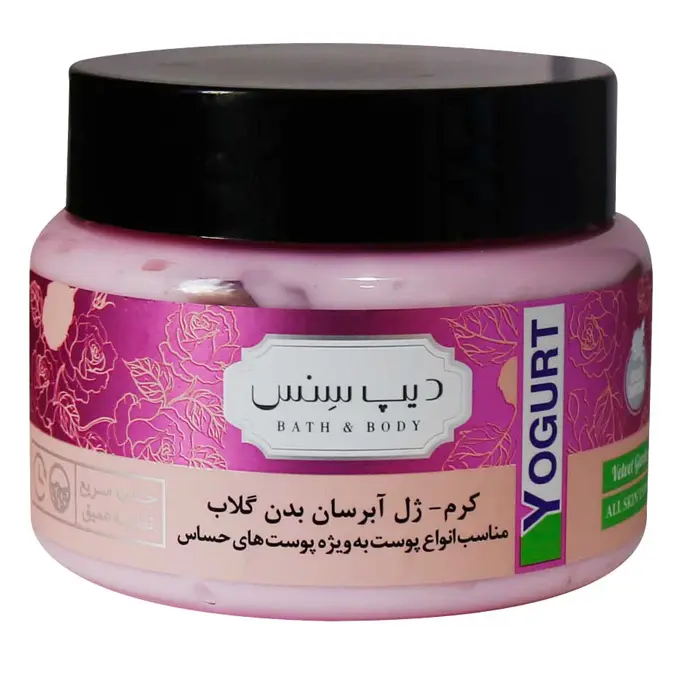 كرم ژل آبرسان ديپ سنس مناسب انواع پوست 250 ميلي ليتر .jpg
