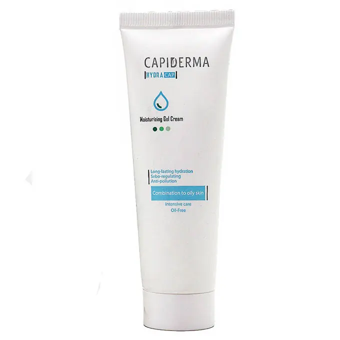 تصویر از کرم ژل آبرسان صورت پوست چرب بزرگسالان هیدرا کپ کپیدرما 50 ml الماس آبی اسپیناس امرتات