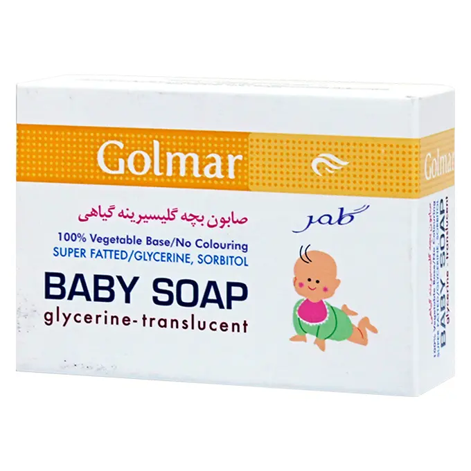 تصویر از صابون گلیسیرینه کودکان گلمر 85 g تولیدی گلمر خزر منطقه آزاد انزلی