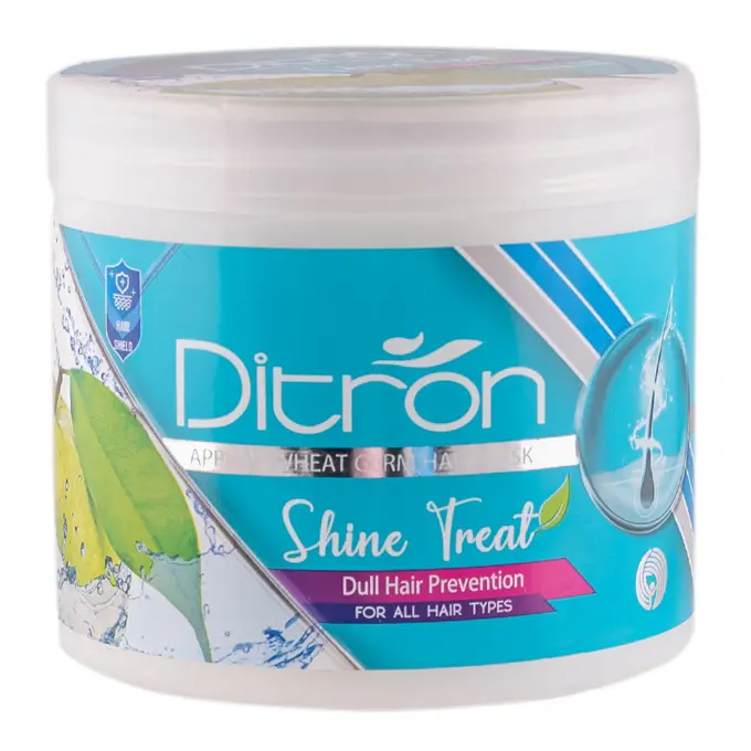 تصویر از ماسک مو با آبکشی انواع مو سیب شاین تریت دیترون 400 ml رجین رخ