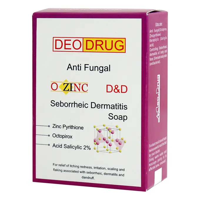 تصویر از صابون ضد قارچ او زینک دئودراگ 90 g پارت شمیم دارو