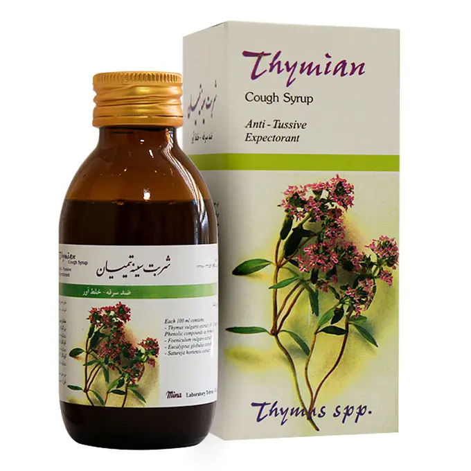 تصویر از شربت تیمیان مینا 120 ml لابراتوار داروسازی مینا