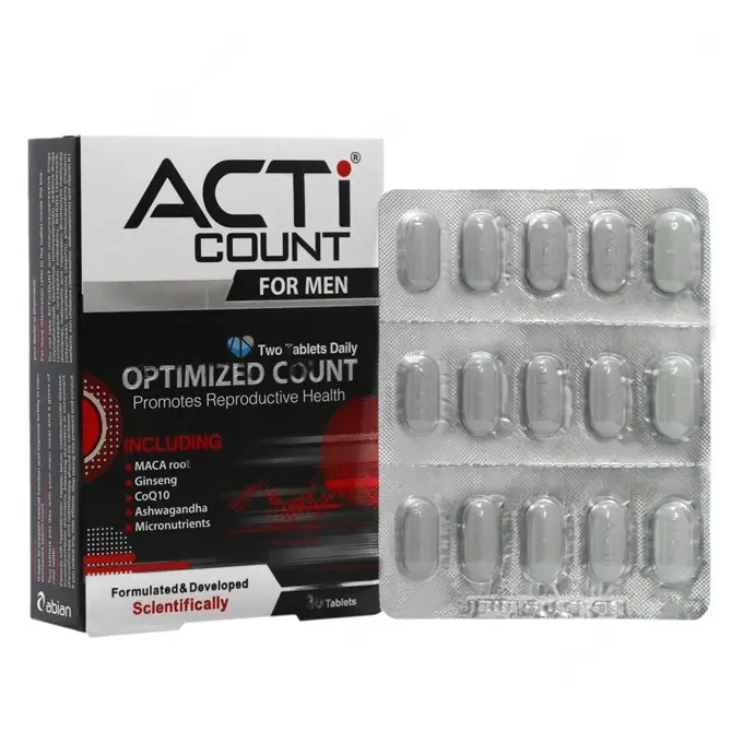 تصویر از قرص خوراکی اکتی کانت برای آقایان ابیان دارو 30 عددی ابیان دارو