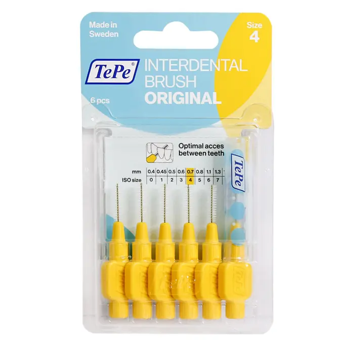 مسواك بين دنداني اورجينال سايز 4 تپه 6 عدد .jpg