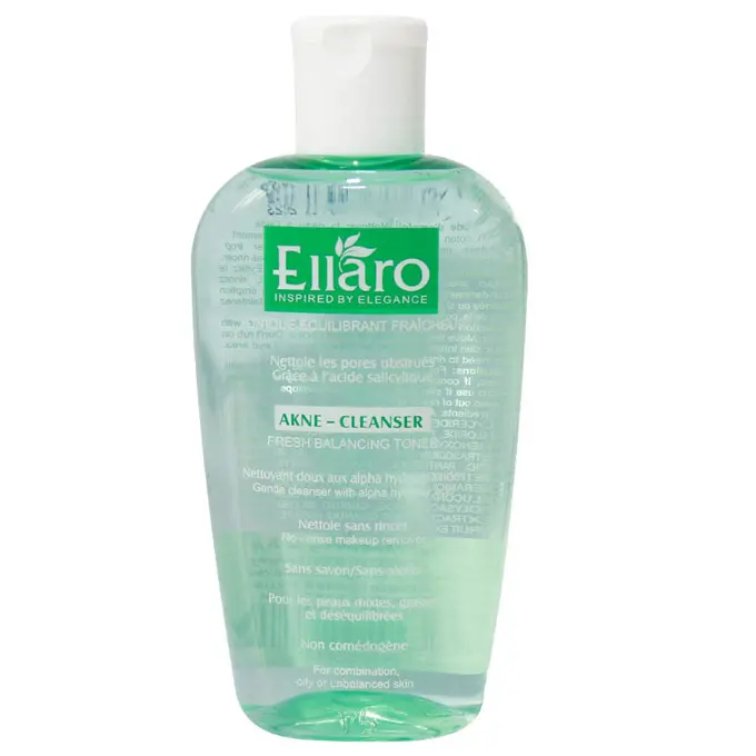 تونر پاك كننده صورت و آرايش پوست مختلط تا چرب فرش بالانسينگ الارو 200 ميلي ليتر.jpg