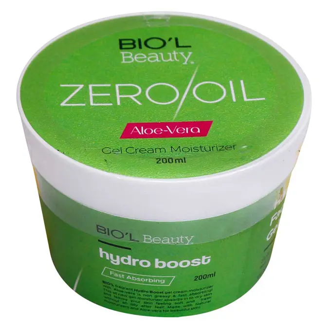 كرم ژل مرطوب كننده Zero Oil بيول حاوي عصاره آلوئه ورا 200 ميلي ليتر .jpg
