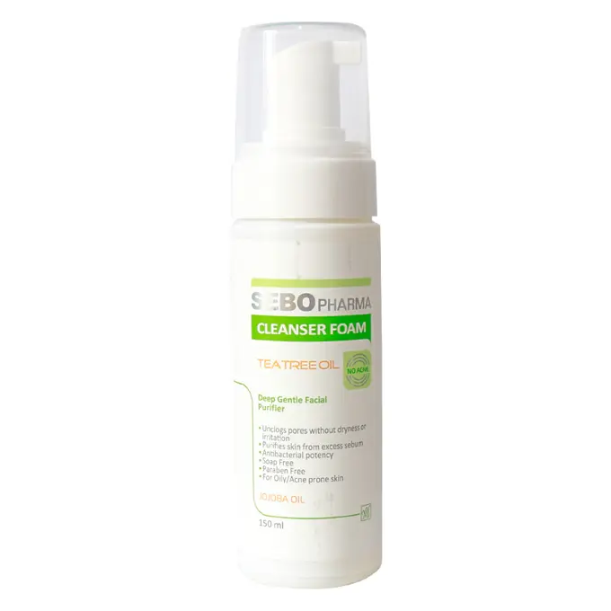 تصویر از فوم پاک کننده صورت پوست چرب سبو فارما مای فارما 150 ml دارویی آرایشی بهداشتی آریان کیمیا تک ایران
