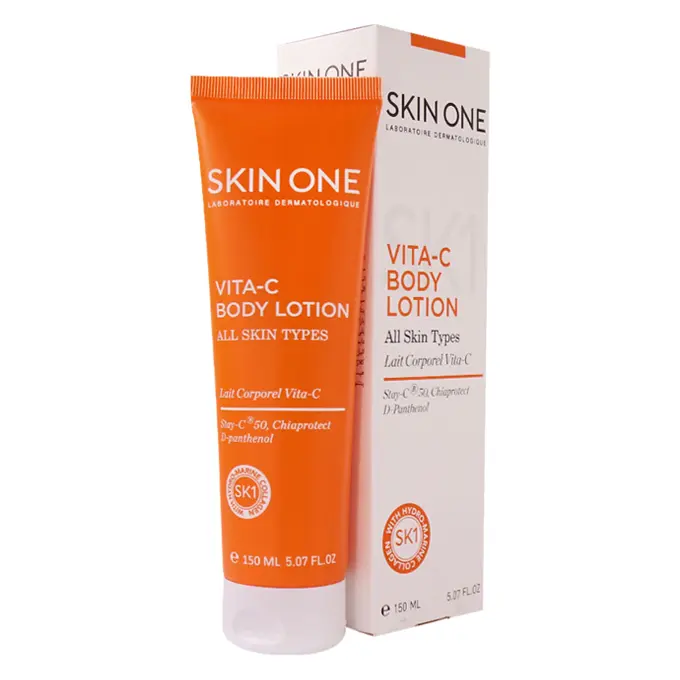 تصویر از لوسیون بدن روشن کننده پوست ویتا سی اسکین وان 150 ml آریا زیبا سلامت قشم ایران