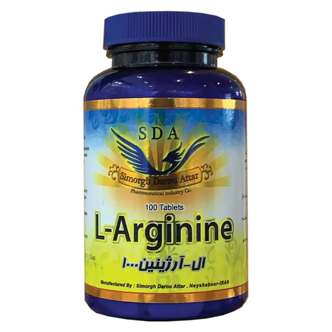 تصویر از قرص خوراکی ال آرژنین 1000 mg 100 عددی سیمرغ داروی عطار ایران