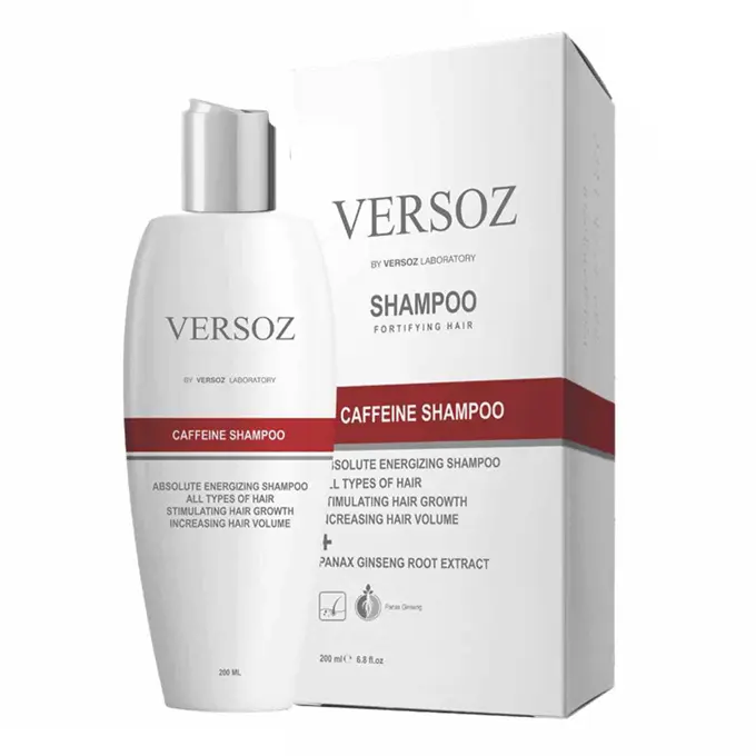 تصویر از شامپو تقویت کننده و ضد ریزش انواع مو بزرگسالان حاوی کافئین ورسوز 200 ml آرایش افزون غرب ایران