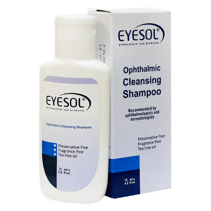 تصویر از شامپو شستشوی پلک و مژه آیسول 75 ml سایا طب مانا ایران