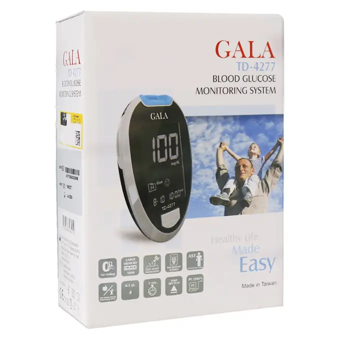 تصویر از دستگاه تست قند خون  گالا مدل TD4277