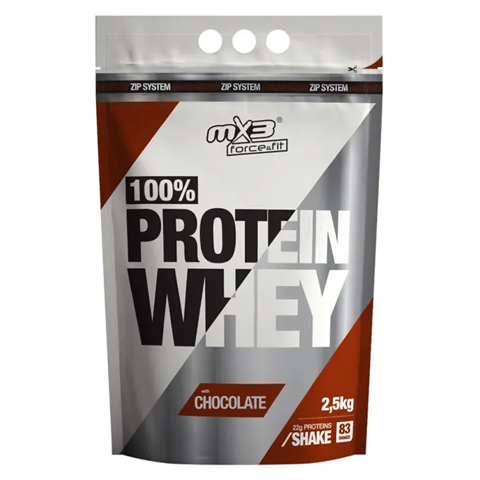 تصویر از پودر وی پروتئین %100  ام ایکس تری طعم شکلات 2500 g فارمد سلامت سینا ایران