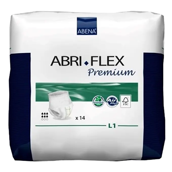 تصویر از پوشک بزرگسال شورتی ابری فلکس L1 بزرگ آبنا 16 عددی