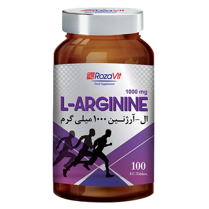 تصویر از قرص روکشدار ال آرژنین رزاویت 1000 mg 100 عددی  روز دارو ایران