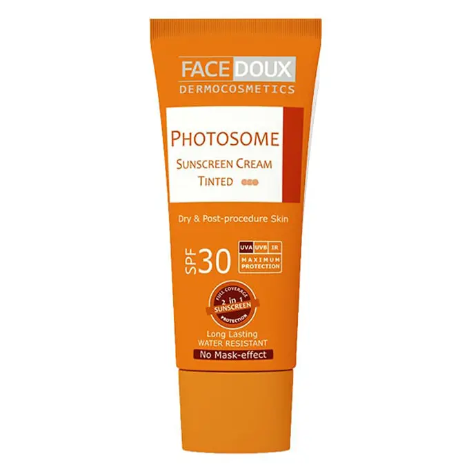 تصویر از کرم ضد آفتاب صورت پوست خشک SPF30 بزرگسالان فوتوزوم  فیس دوکس 40 ml بژ متوسط البرز تجارت یگانه ایران