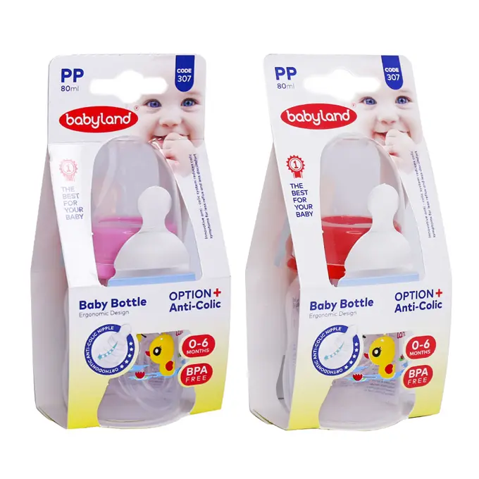 تصویر از شیشه شیر 0 تا 6 ماه  بی بی لند 307 80 ml