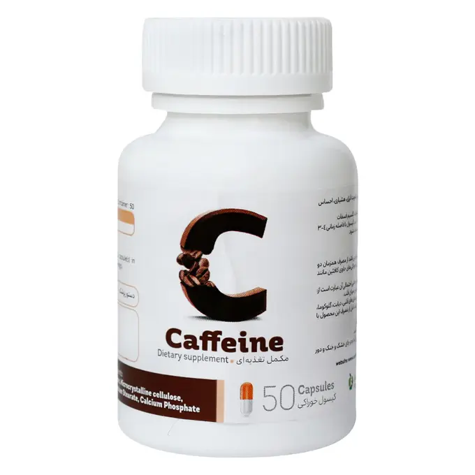 تصویر از کپسول کافئین  آنی درمان 50 عددی داروسازی آنی درمان ایران