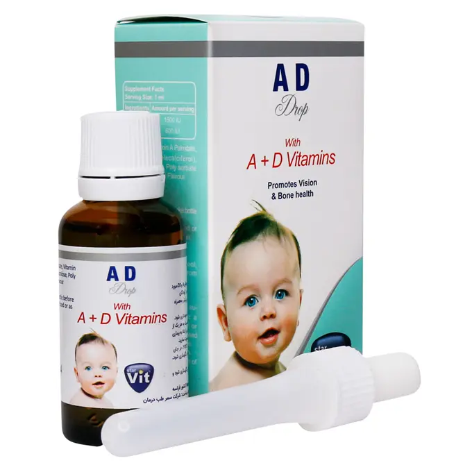 تصویر از قطره ویتامین A + D  استار ویت 30 ml  سمر طب درمان ایران