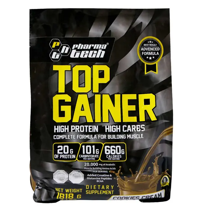 تصویر از پودر تاپ گینر فارماتک طعم کوکیز کرم 1818 g امید مکمل سلامت ایران