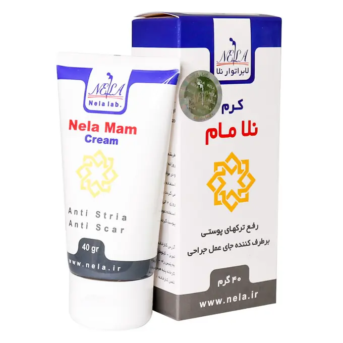 تصویر از کرم رفع ترک بدن انواع پوست  بزرگسالان نلا مام  40 ml  لابراتوار نلا ایران