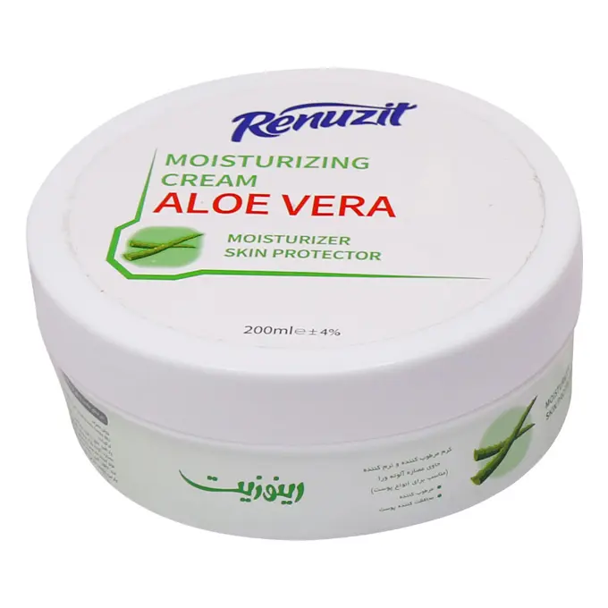 تصویر از کرم مرطوب کننده دست و صورت انواع پوست  بزرگسالان آلوئه ورا  رینوزیت 200 ml  رایا پخش متحد ایران