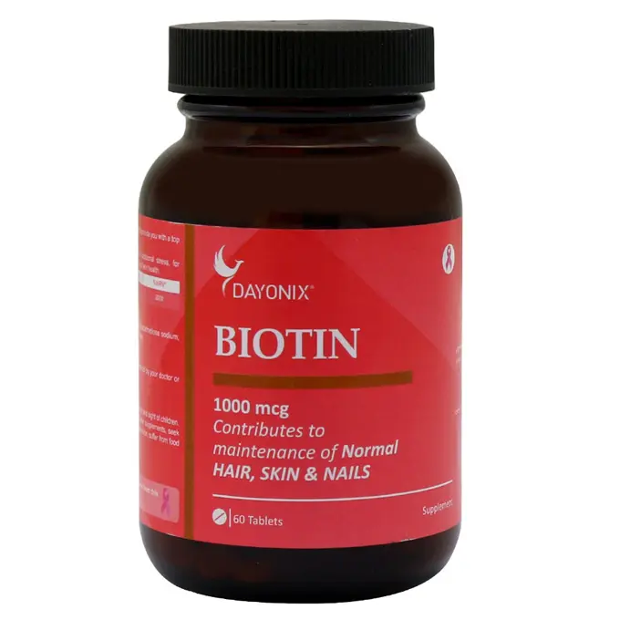 تصویر از قرص خوراکی بیوتین دایونیکس فارما 1000 µg 60 عددی  امید دارو سلامت ایران