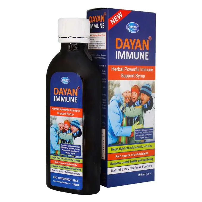 تصویر از شربت دایان ایمیون  دایان فارما 150 ml  دایان طب اکسیر ایران